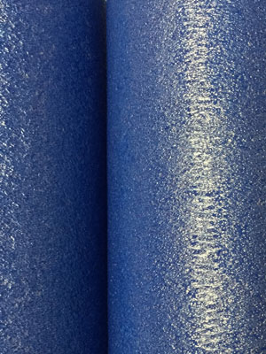 blue foam rollers