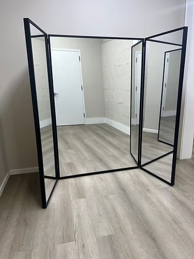 folding mirror