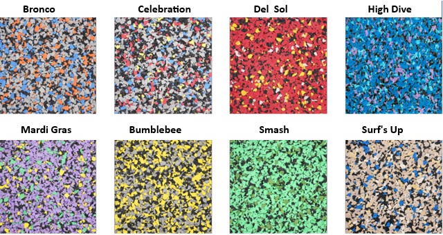 designer gym floors