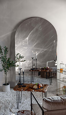 custom glassless mirror