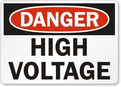 Danger High Voltage!