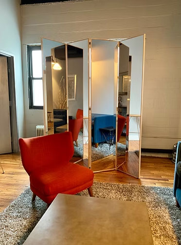 folding mirror full length