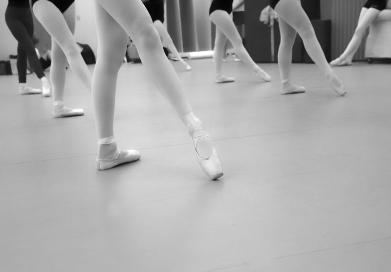 gray floor for ballet