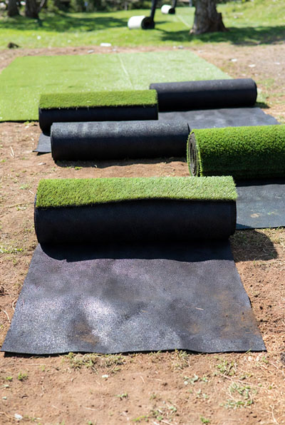 grass turf padding