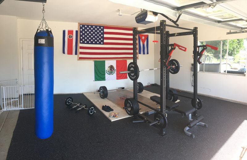 home boxing gym